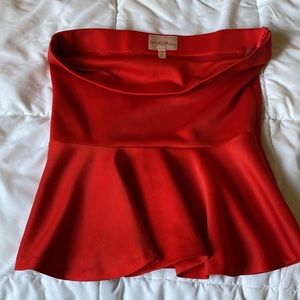 Medium Peplum Flare Top